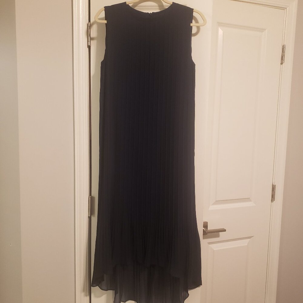 Club Monaco Pleated hi low dress